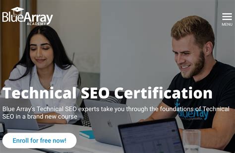 Technical SEO Certification .